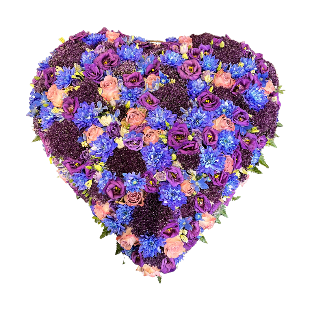 Hjerte af Blå og Lilla Erindring