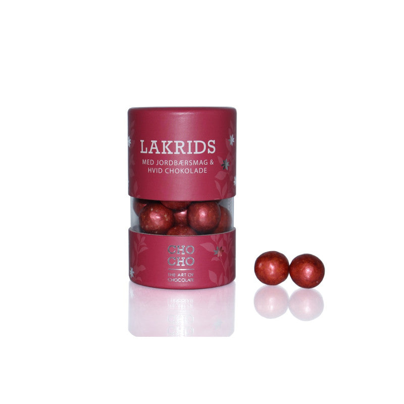 CHO CHO lakrids med jordbær