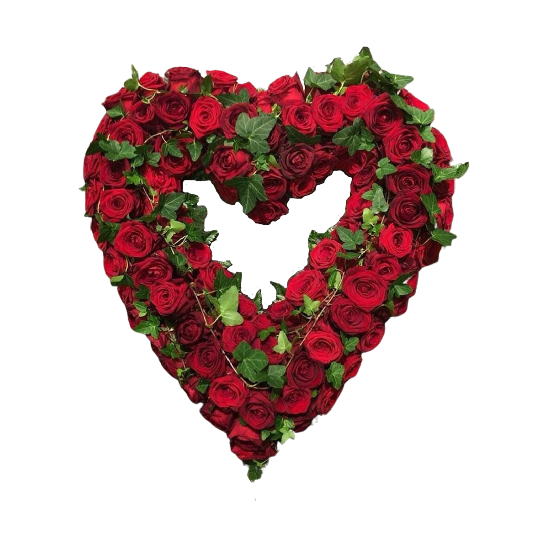 Rosenrødt Hjerteminde